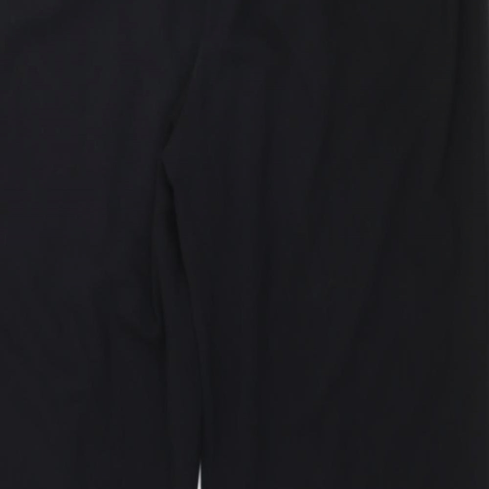 Marks and Spencer Womens Black Trousers Size 16 L31 in