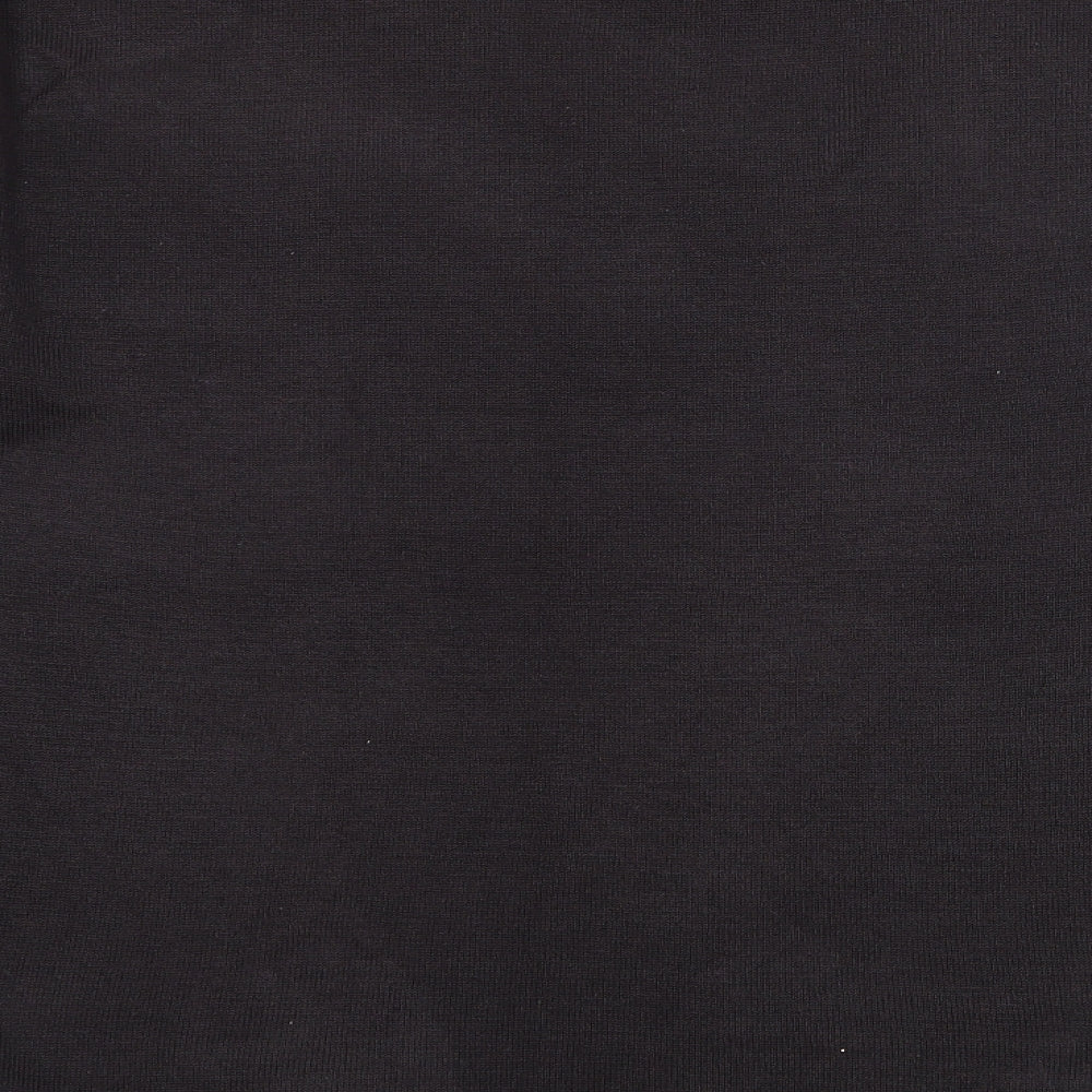 NEXT Womens Black Knit Basic T-Shirt Size M
