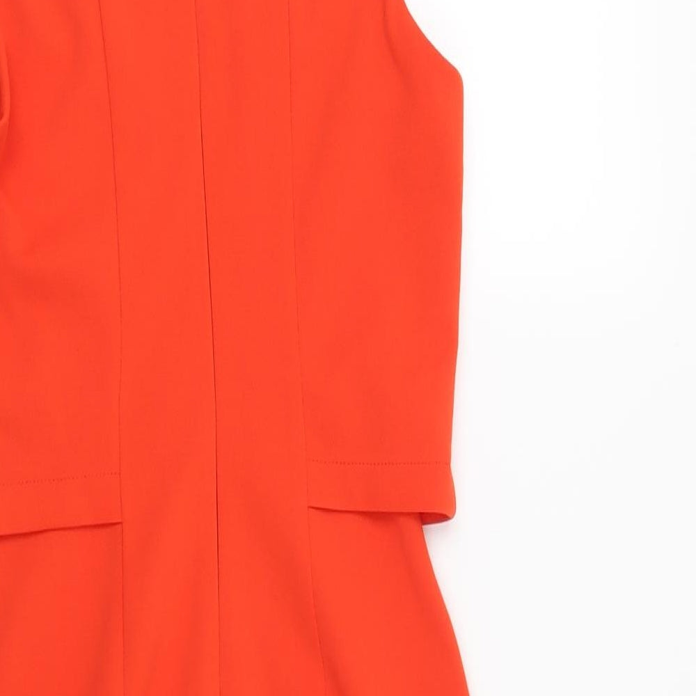 Topshop Womens Red Shift Size 6