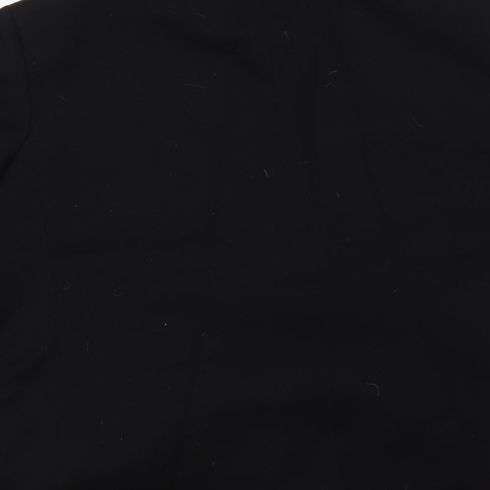 Preworn Mens Black Jacket Blazer Size 38