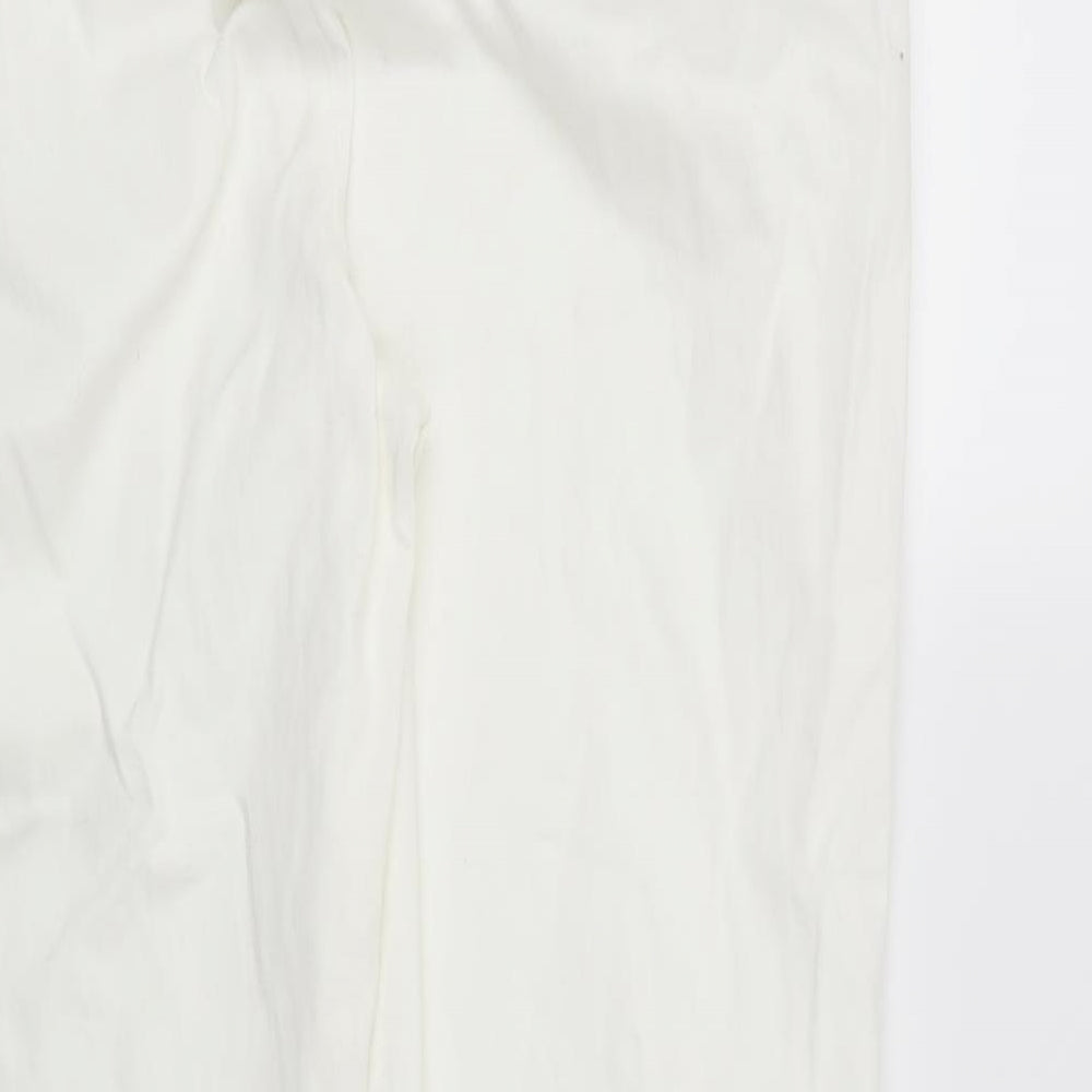 Preworn Womens White Straight Jeans Size 20 L29 in
