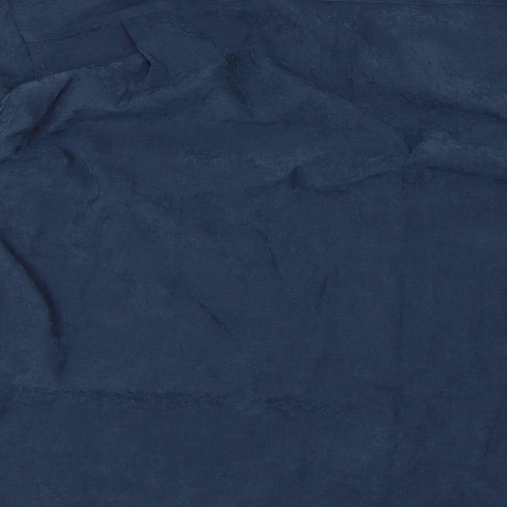 Brandini Mens Blue Button-Up Size 2XL