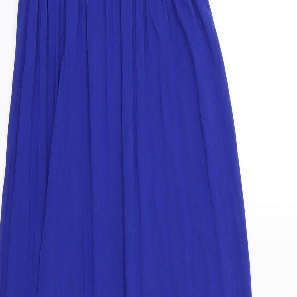 H&M Womens Blue Maxi Size S