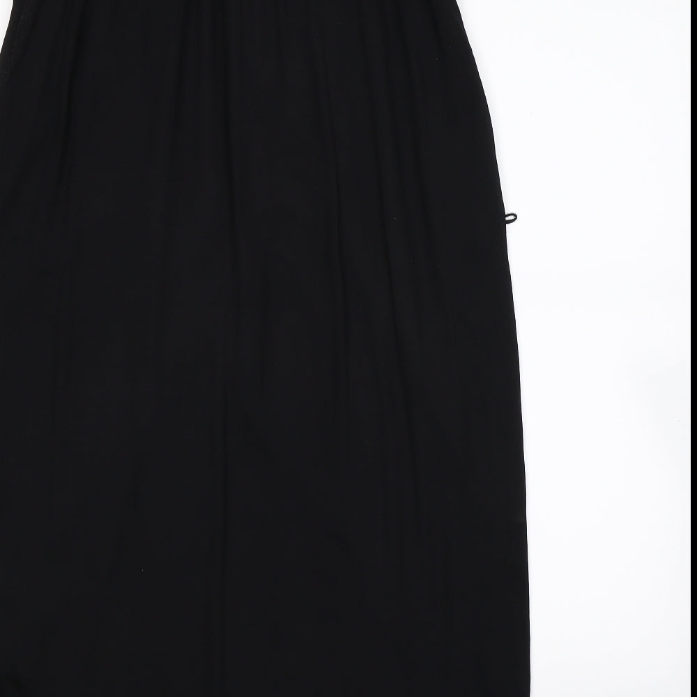 H&M Womens Black Fit & Flare Size 12