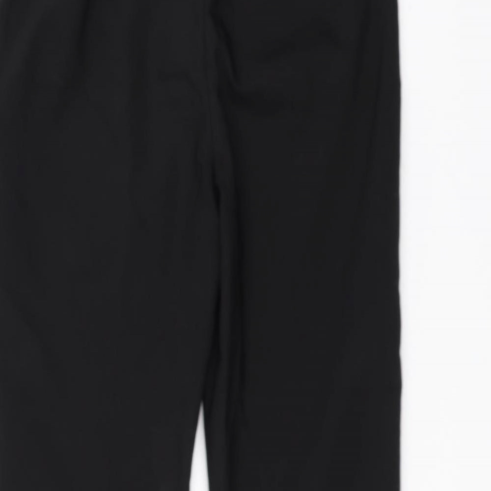 H&M Womens Black Trousers Size 6 L26 in