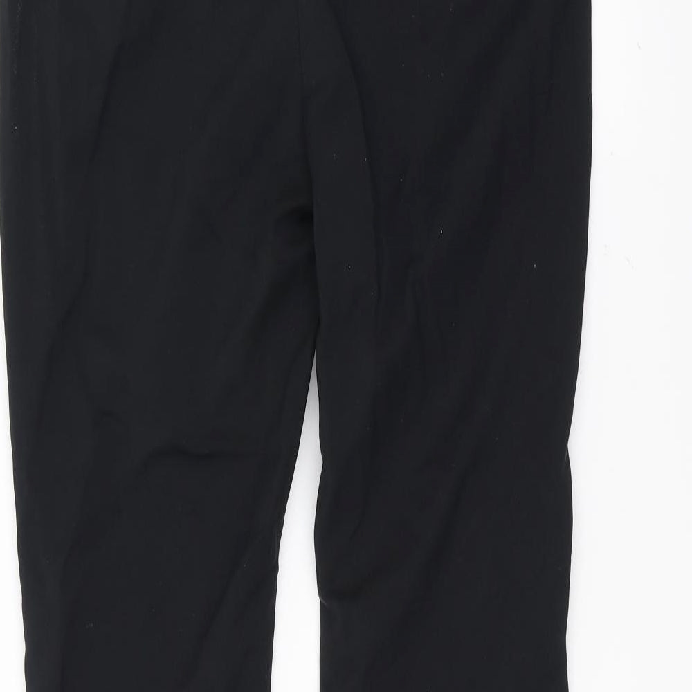 NEXT Womens Black Trousers Size 12 L29 in