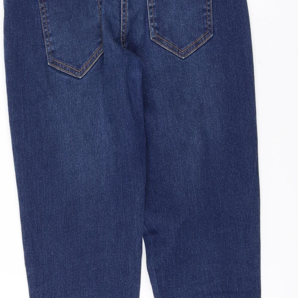 F&F Girls Blue Skinny Jeans Size 13-14 Years