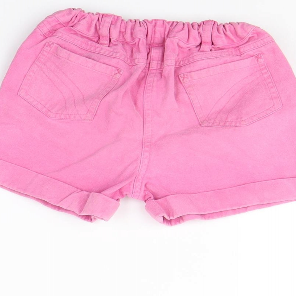 Cherokee Girls Pink Chino Shorts Size 5 Years