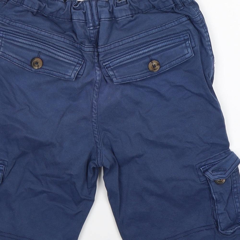 M&Co Boys Blue Cargo Shorts Size 11-12 Years