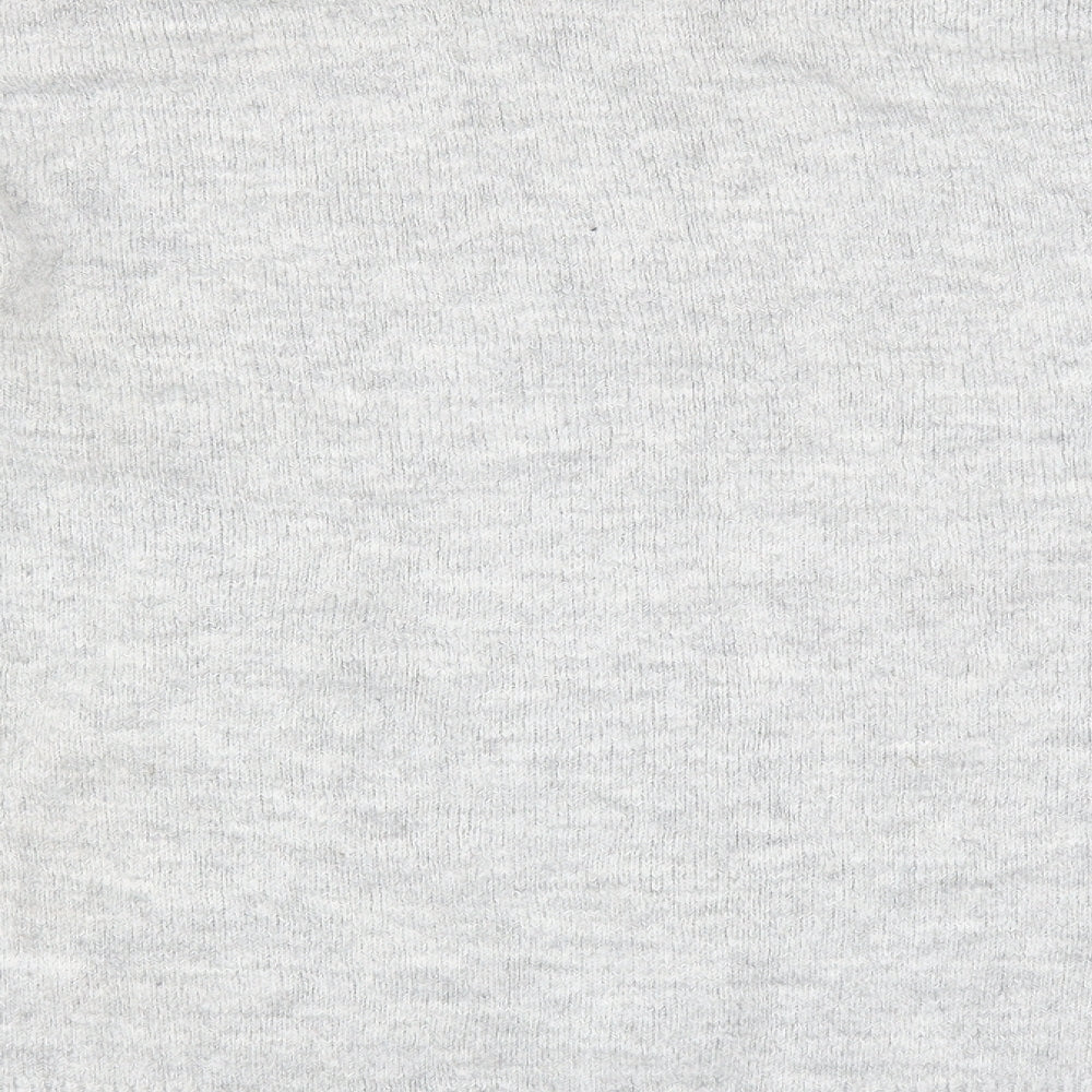 Dorothy Perkins Womens Grey Pullover Jumper Size 10 - Button Detail