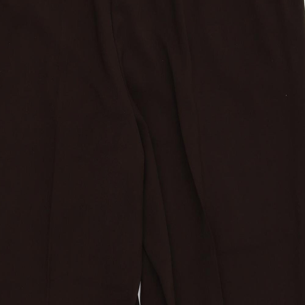 Wardrobe Womens Brown Trousers Size 44 in L28 in