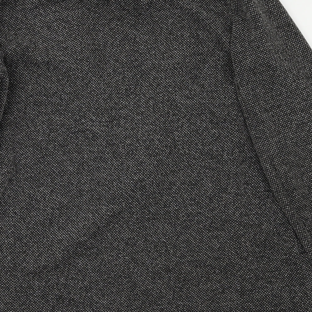 New Look Womens Grey Jacket Suit Jacket Size 10