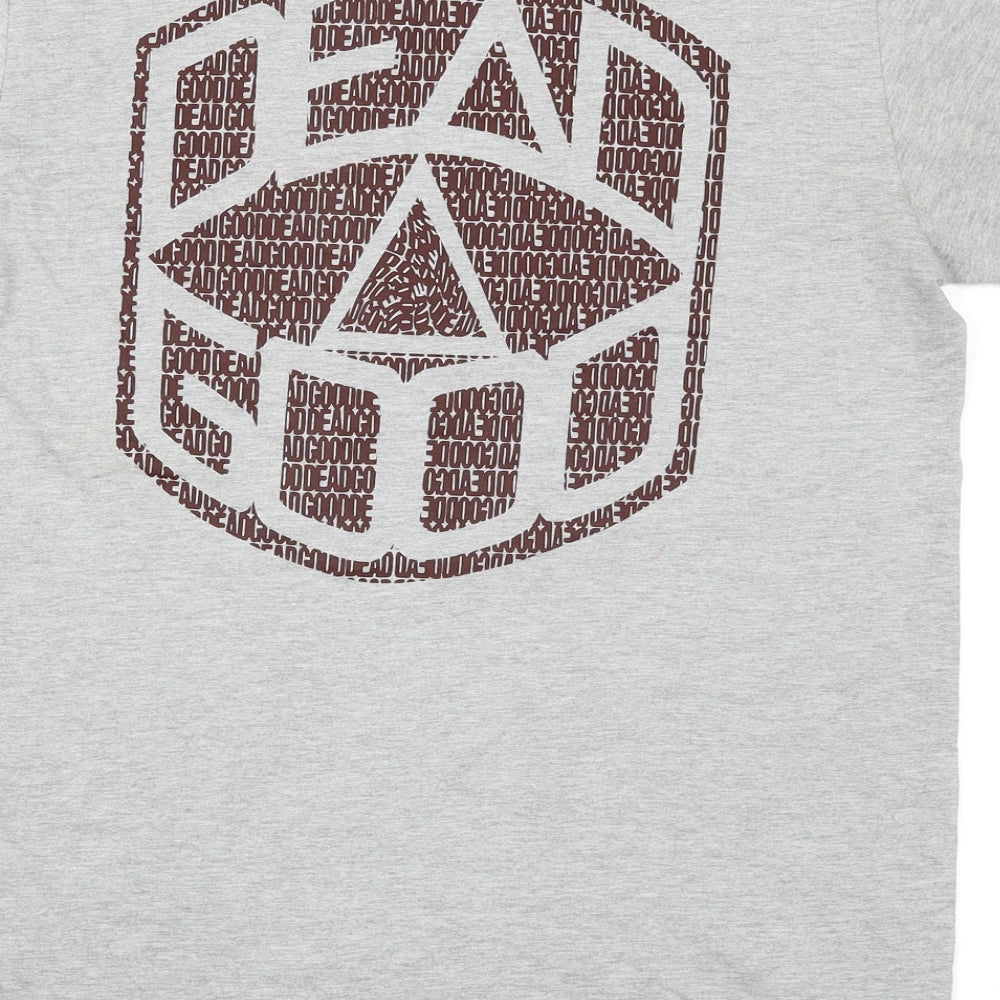 Dead Good Clothing Mens Grey T-Shirt Size M