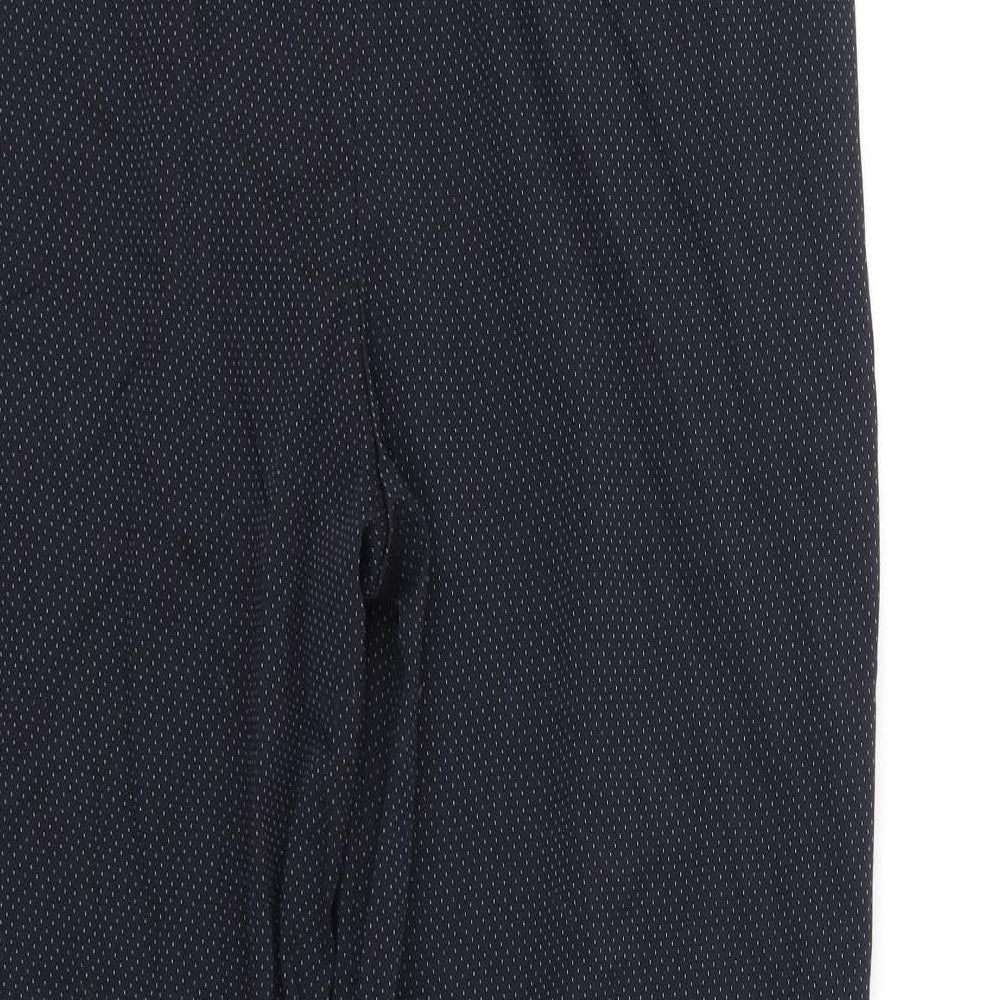 Marks and Spencer Womens Blue Trousers Size 14 L30 in