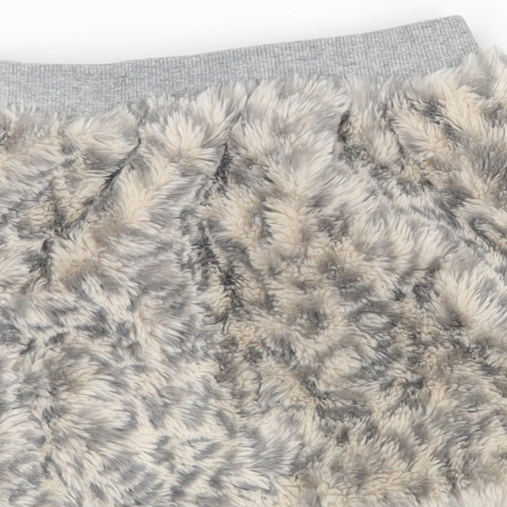 blukids Girls Grey Animal Print Straight & Pencil Skirt Size 2-3 Years