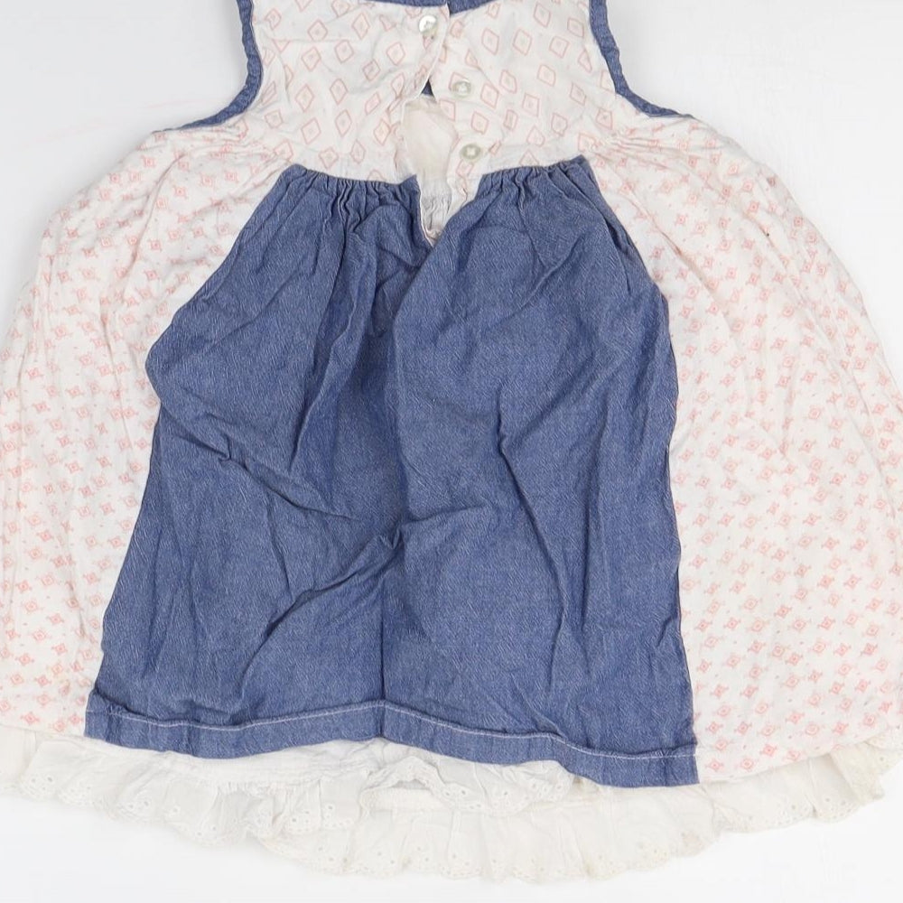 F&F Girls Blue Basic Tank Size 2 Years