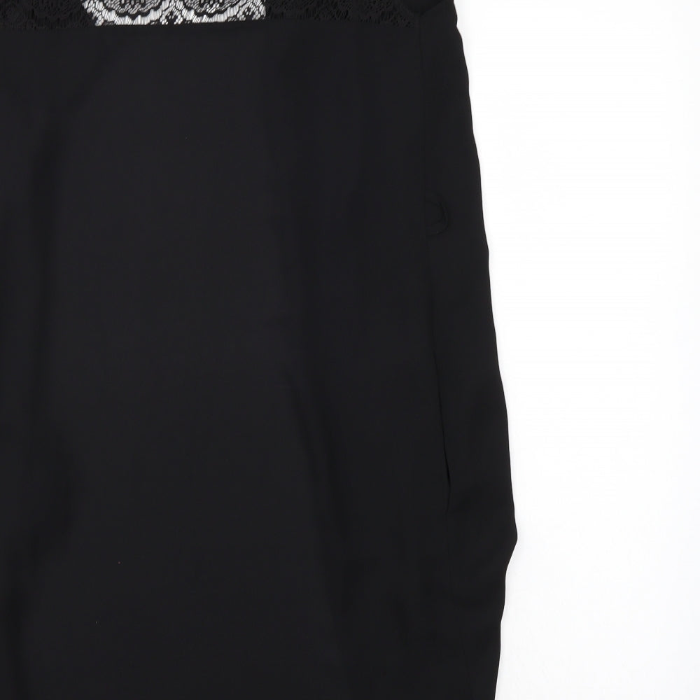 Select Womens Black Cardigan Jumper Size 8