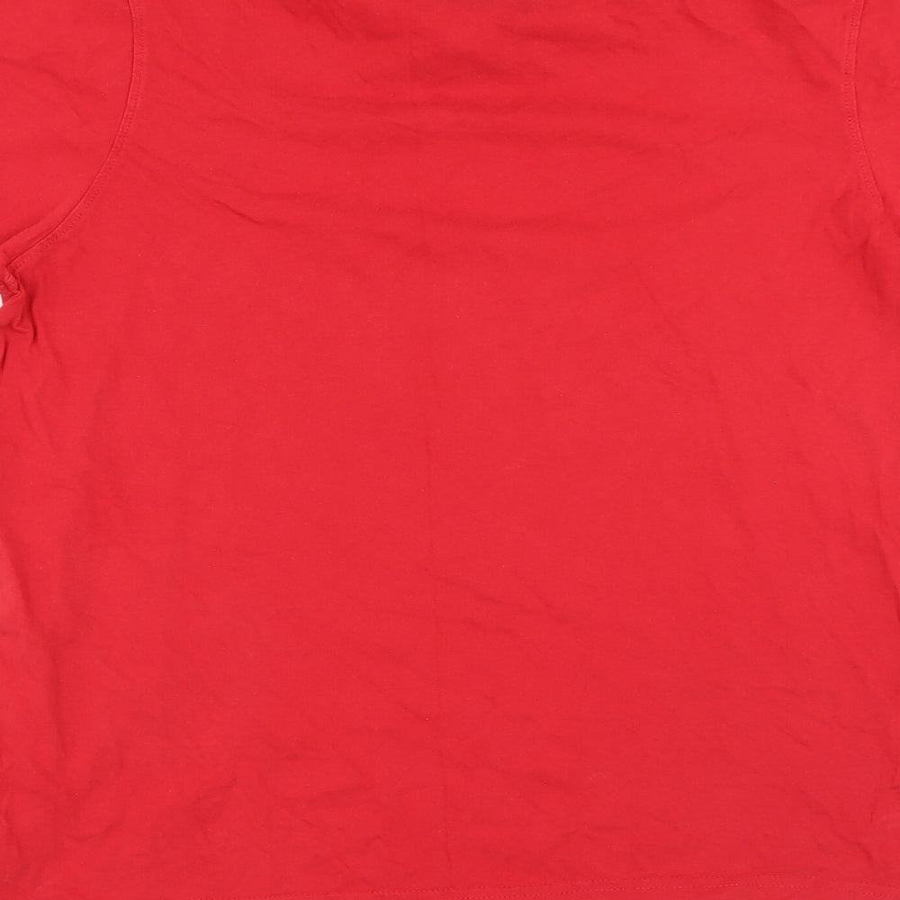 TEX Mens Red T-Shirt Size S - sport town and country