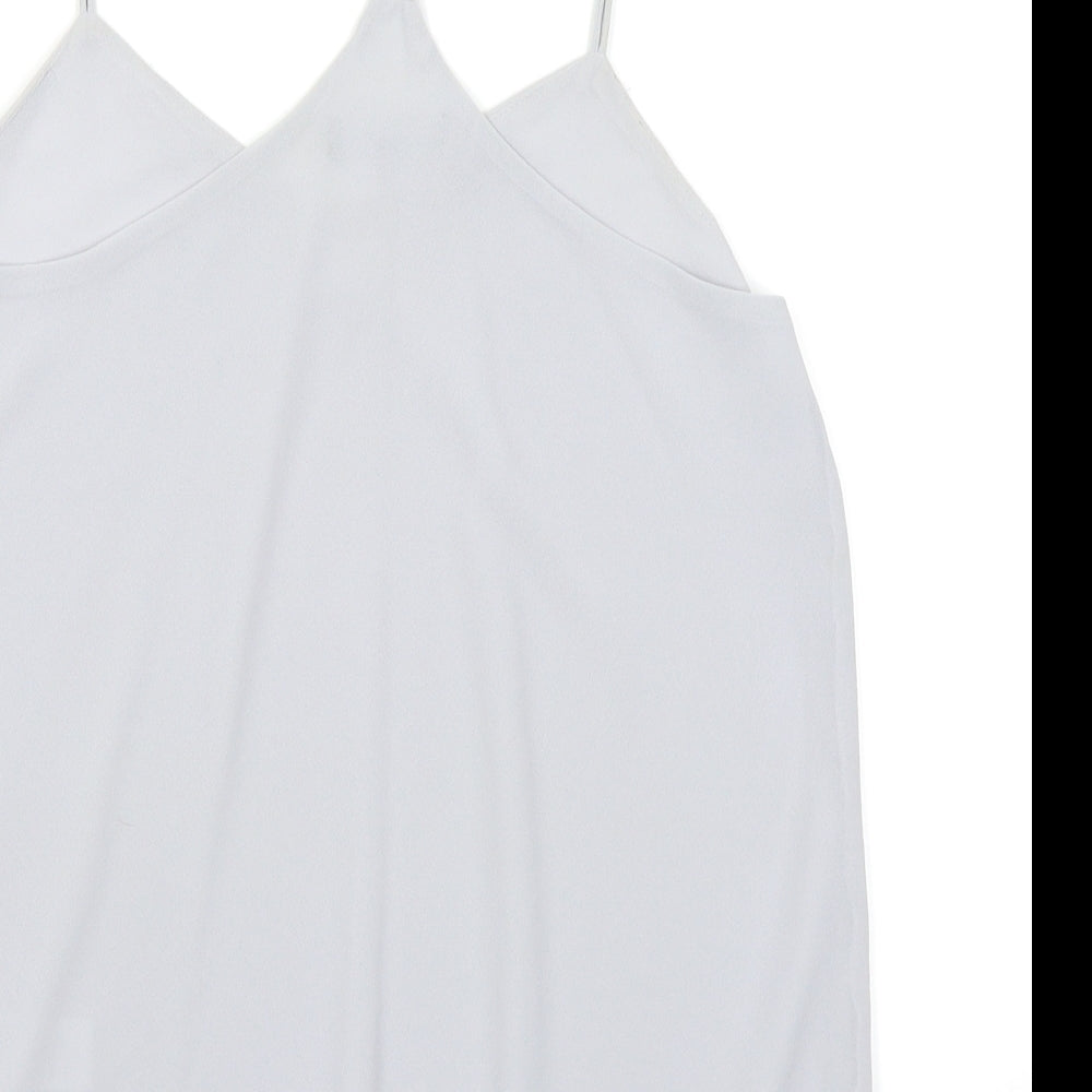 New Look Womens Grey Camisole Blouse Size 10