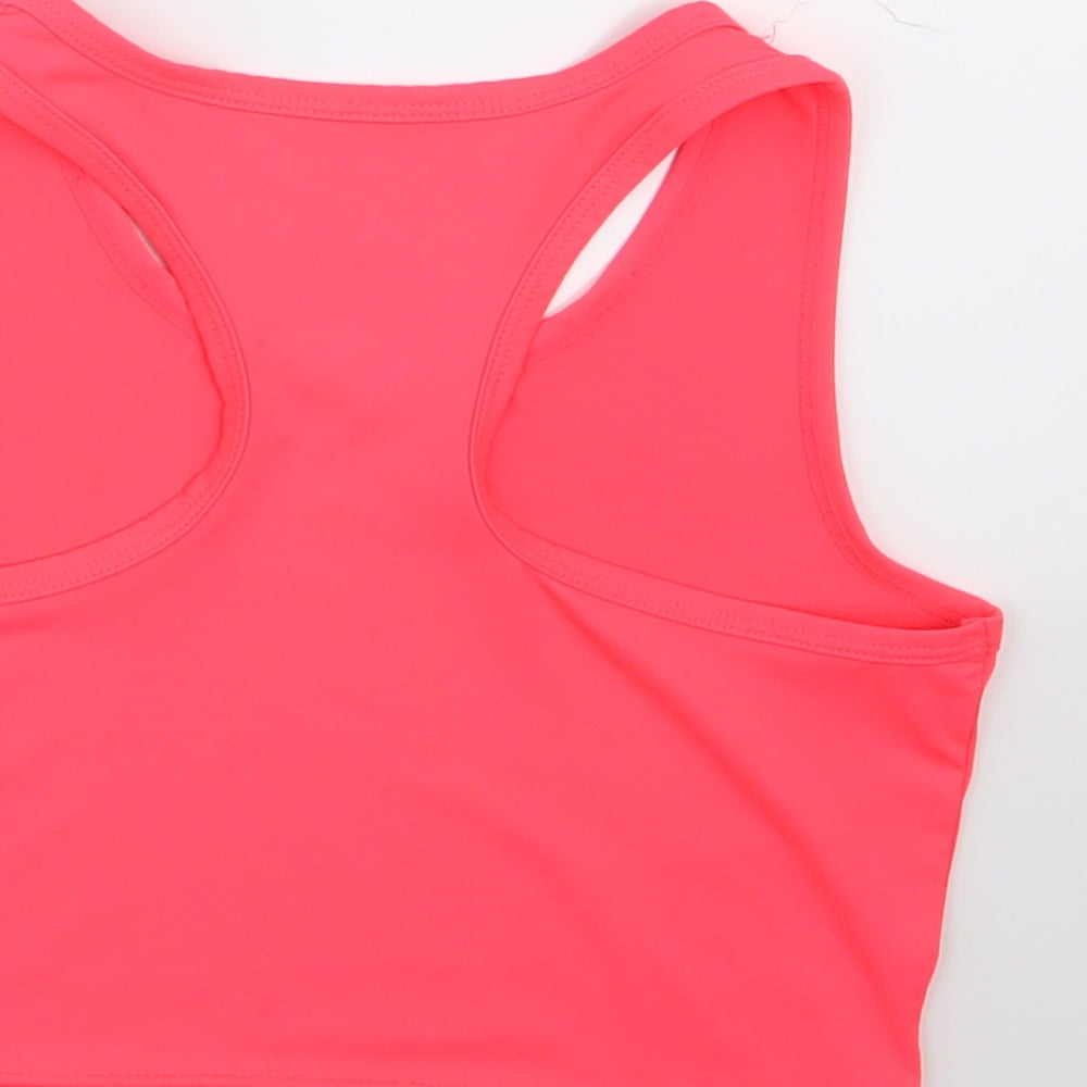 Young Dimension Girls Pink Cropped Tank Size 12-13 Years