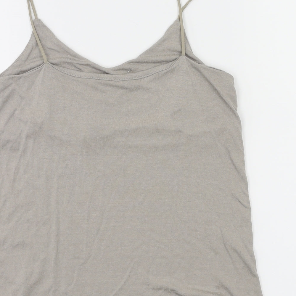 H&M Womens Grey Basic T-Shirt Size XS