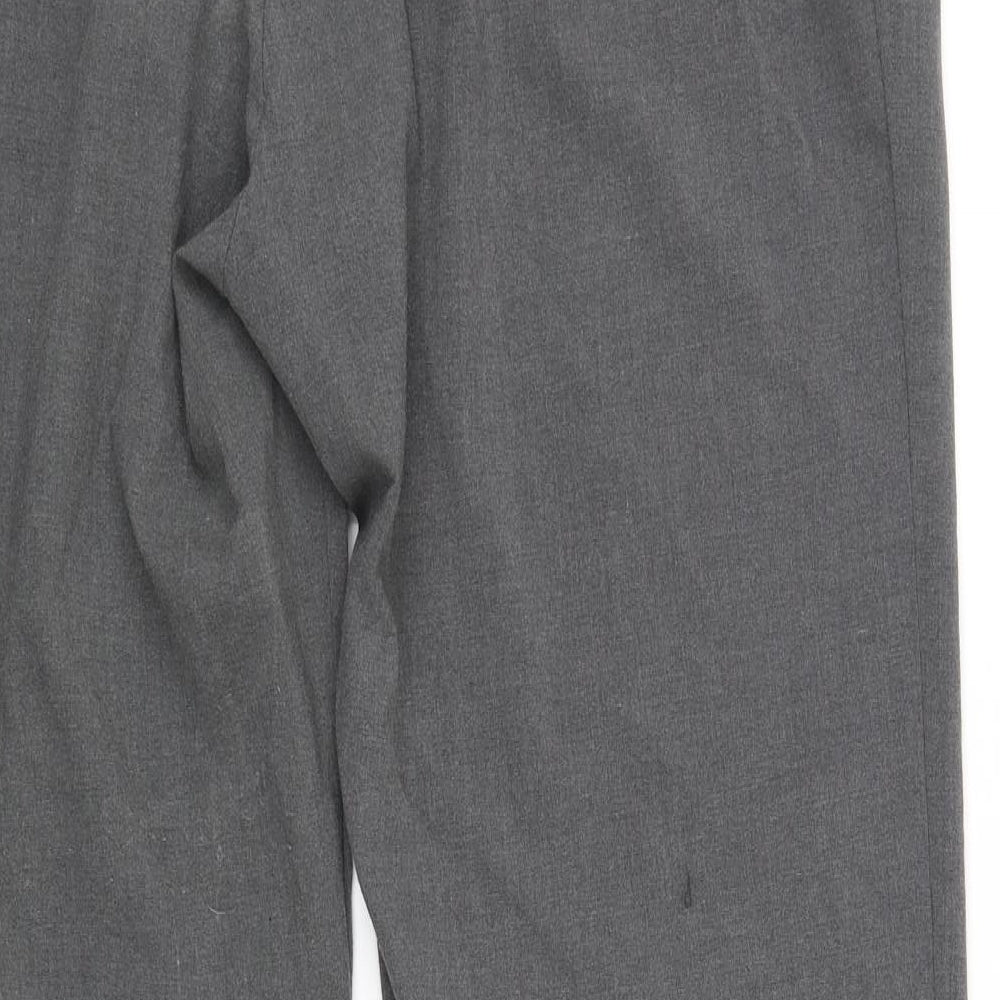 Try 1 clothing Mens Grey Trousers Size 22 L32 in