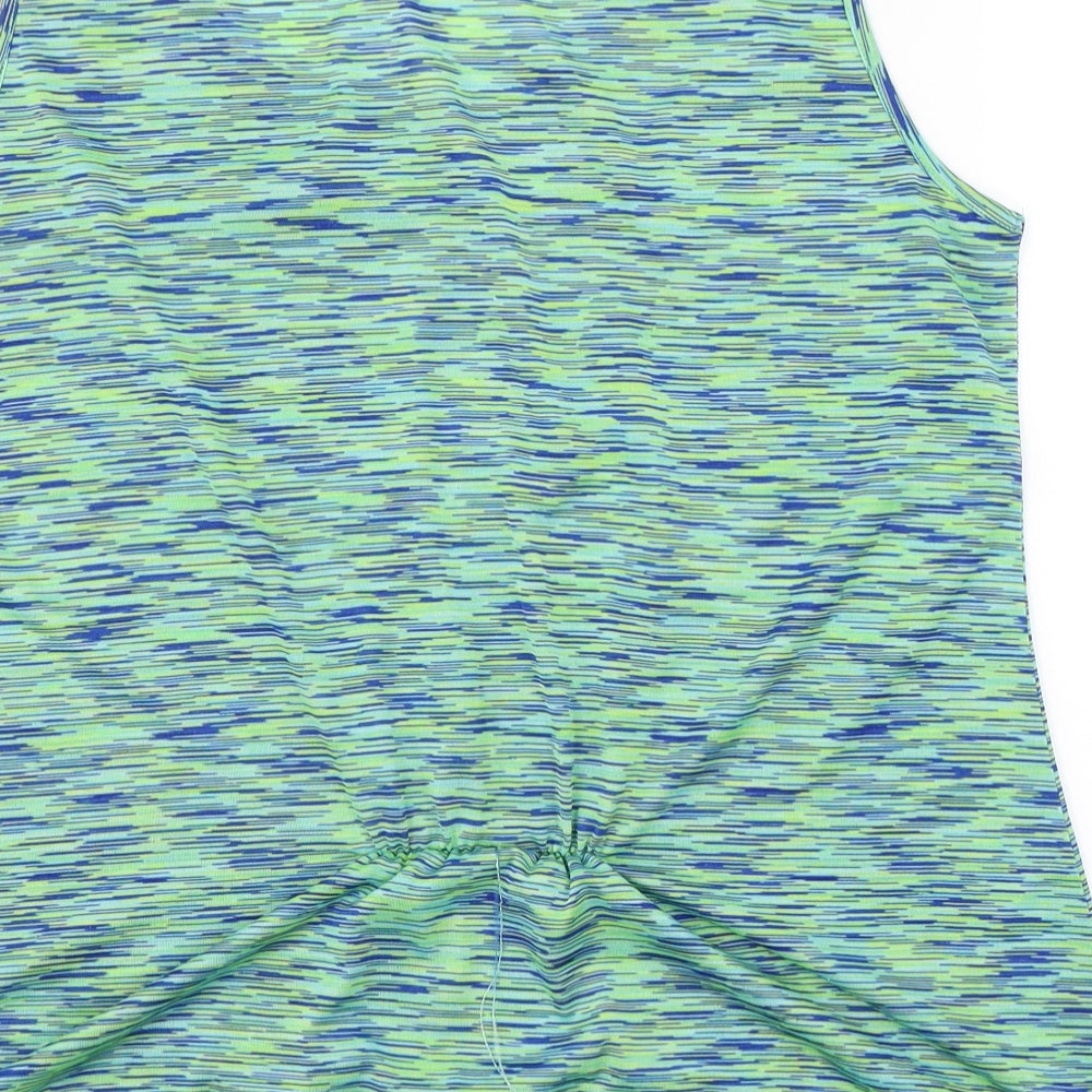 MARISOTA Womens Green Basic T-Shirt Size 18