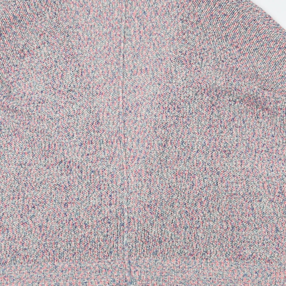 Atmosphere Womens Pink Wrap Jumper Size 8