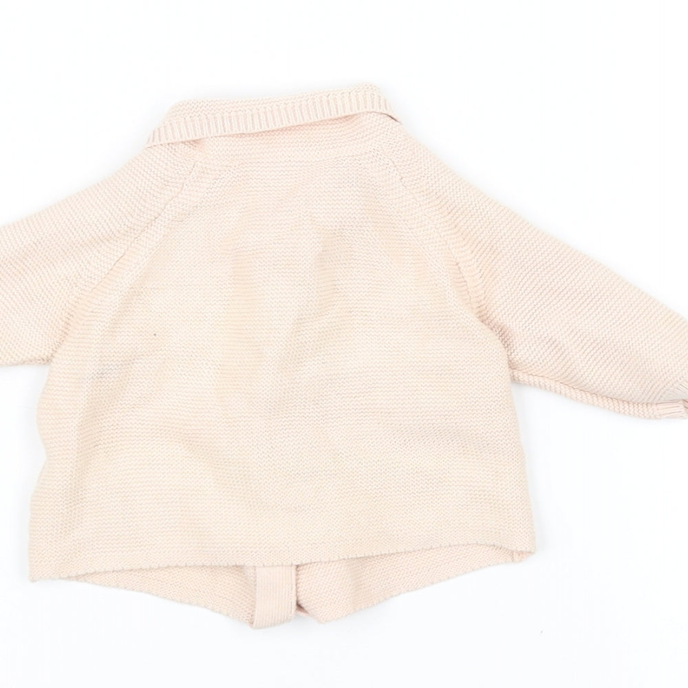 Marks and Spencer Girls Pink Jacket Size 0-3 Months
