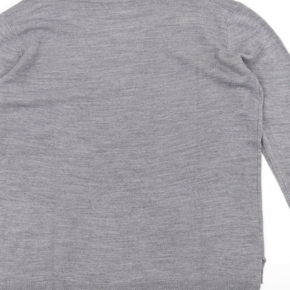 Primark Womens Grey Pullover Jumper Size S