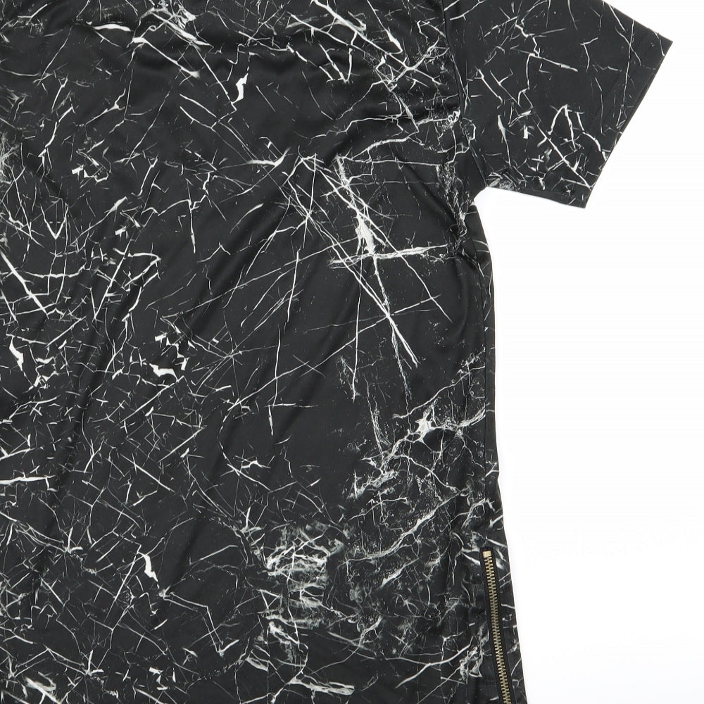 Sonneti Boys Black Basic T-Shirt Size 13-14 Years