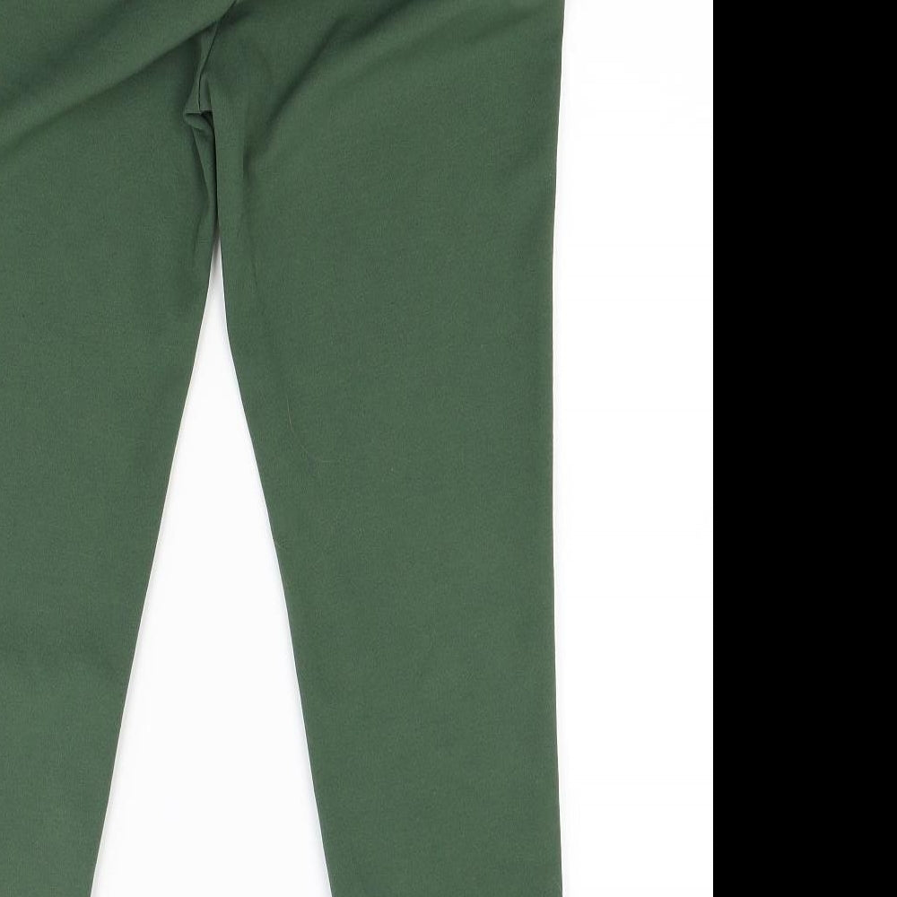 Preworn Womens Green Trousers Size L L24 in
