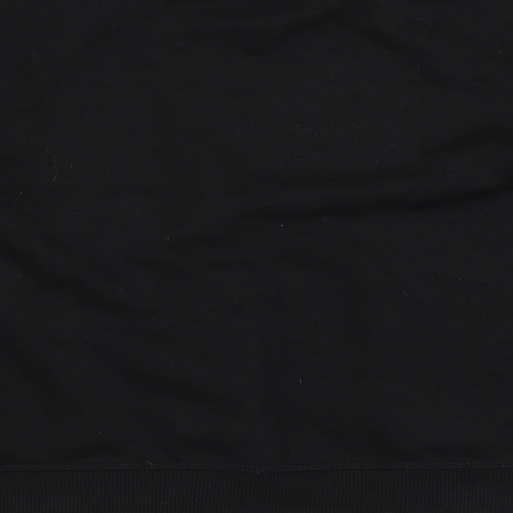 H&M Girls Black Pullover Sweatshirt Size 11-12 Years