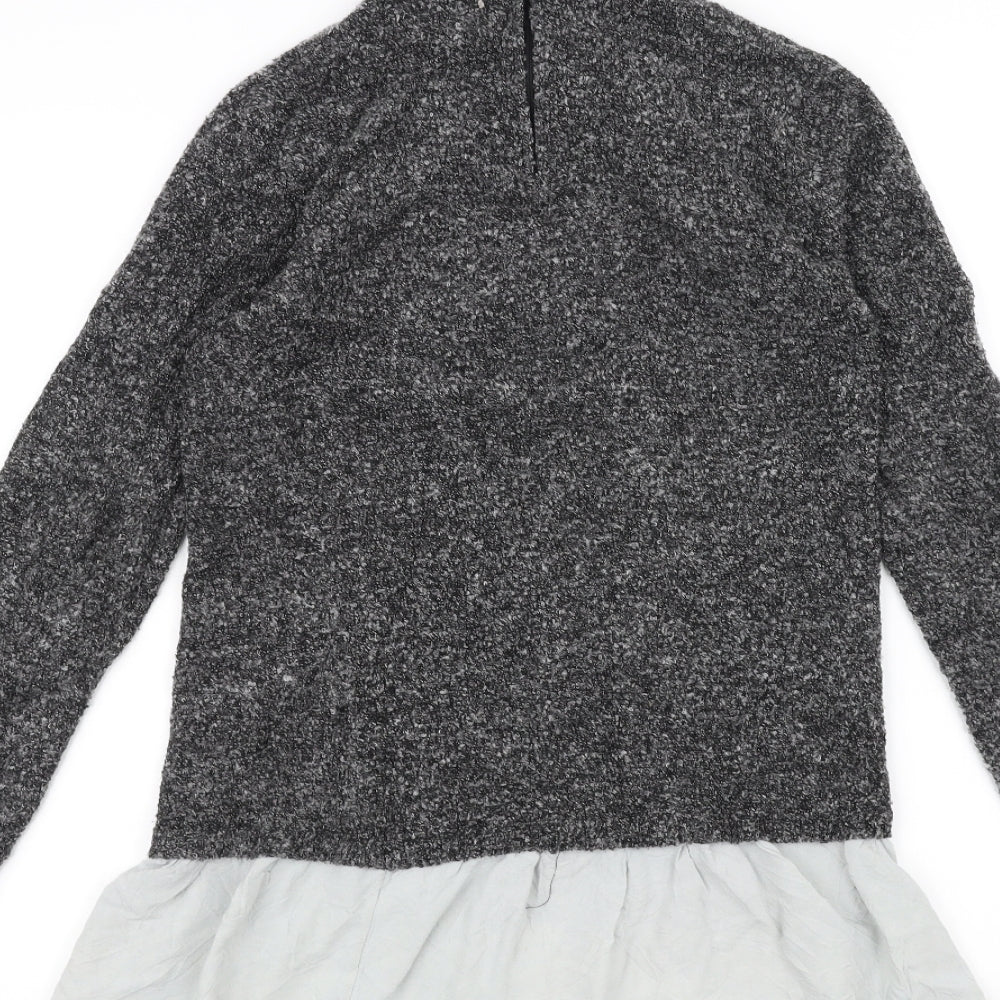 willow paige Womens Black Pullover Jumper Size L