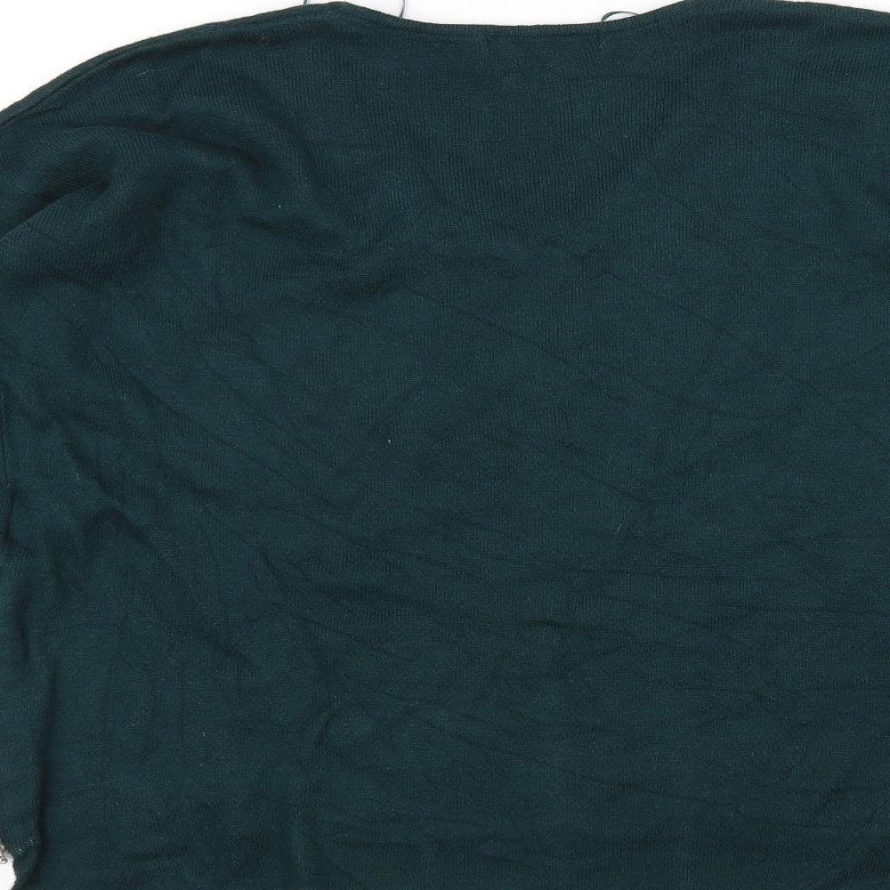 Marks and Spencer Womens Green Pullover Jumper Size 12