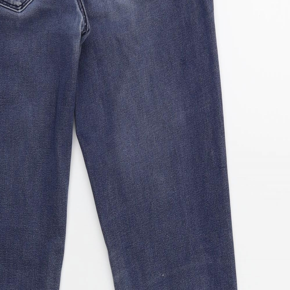 Preworn Womens Blue Denim Skinny Jeans Size 28 in L28 in