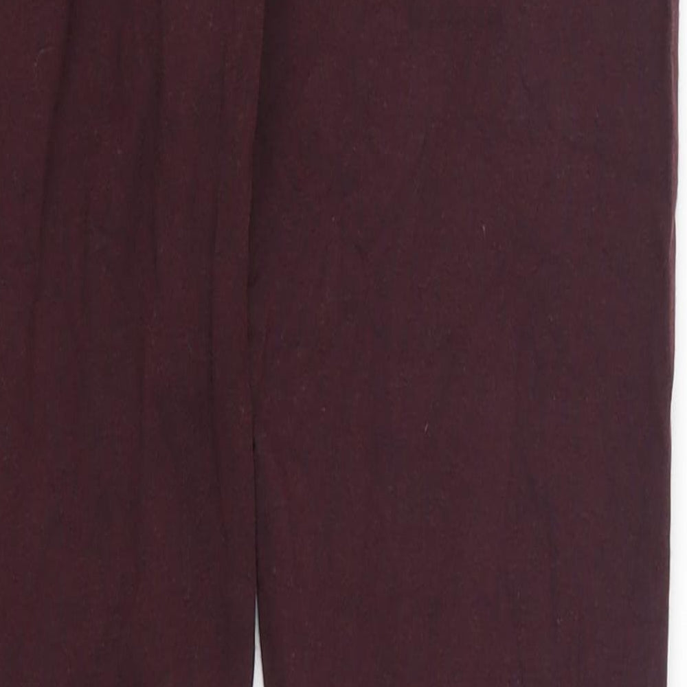 Marks and Spencer Womens Purple Carrot Leggings Size 8 L29 in