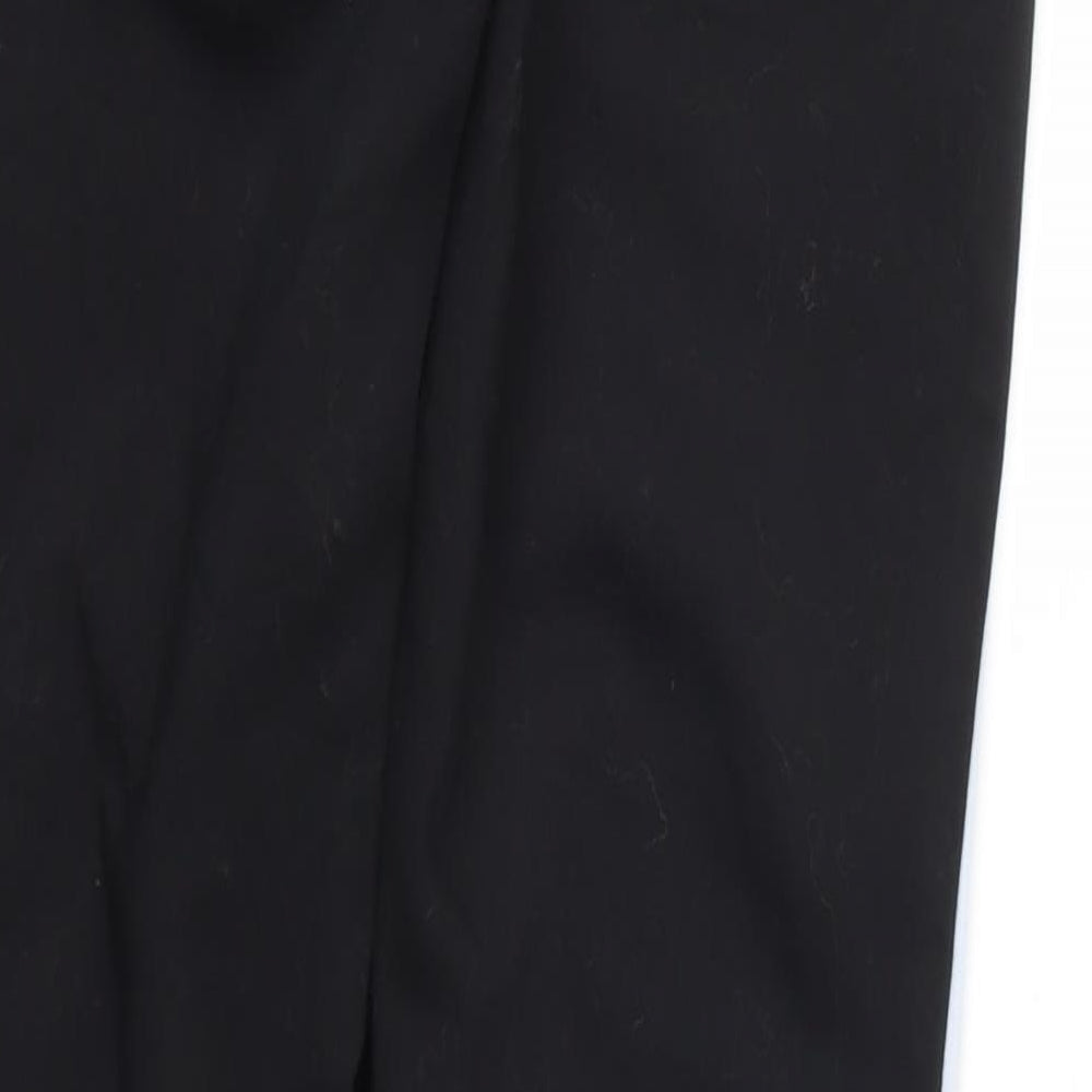Zara Womens Black Trousers Size XS L27 in - Stretch waistband