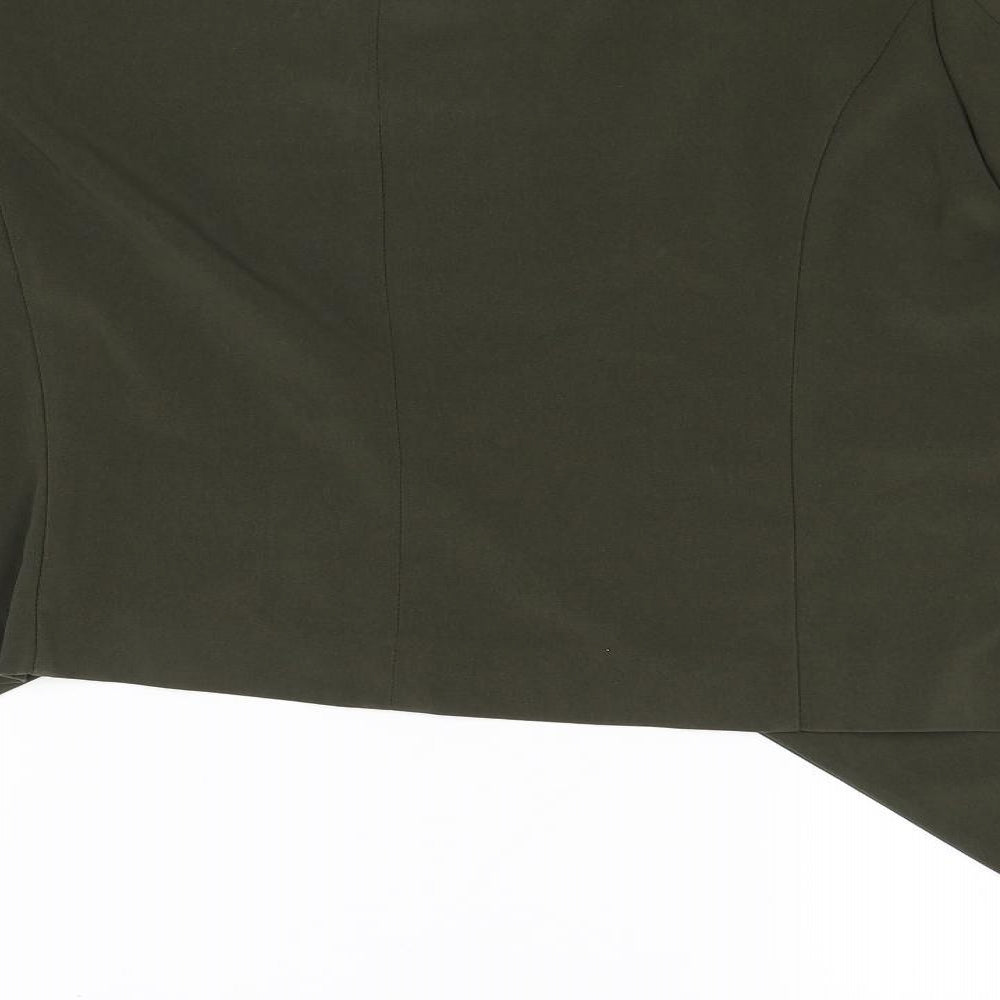 Marks and Spencer Womens Green Jacket Coat Size 10