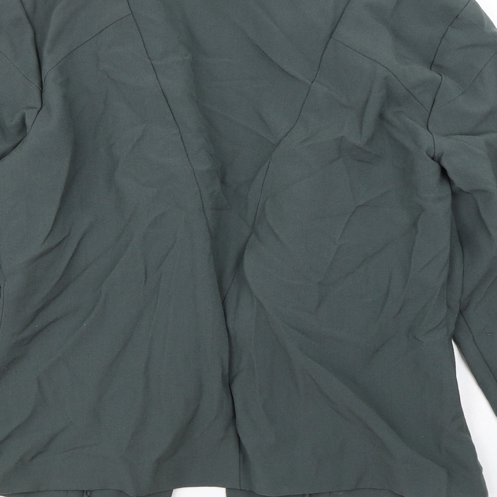 Y.A.S Womens Green Jacket Blazer Size 14