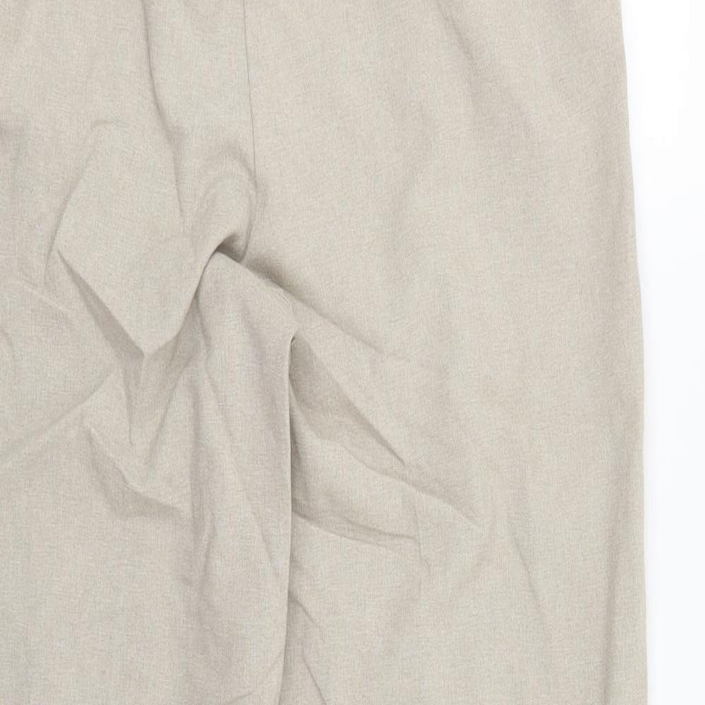 Isle Womens Beige Trousers Size 12 L25 in