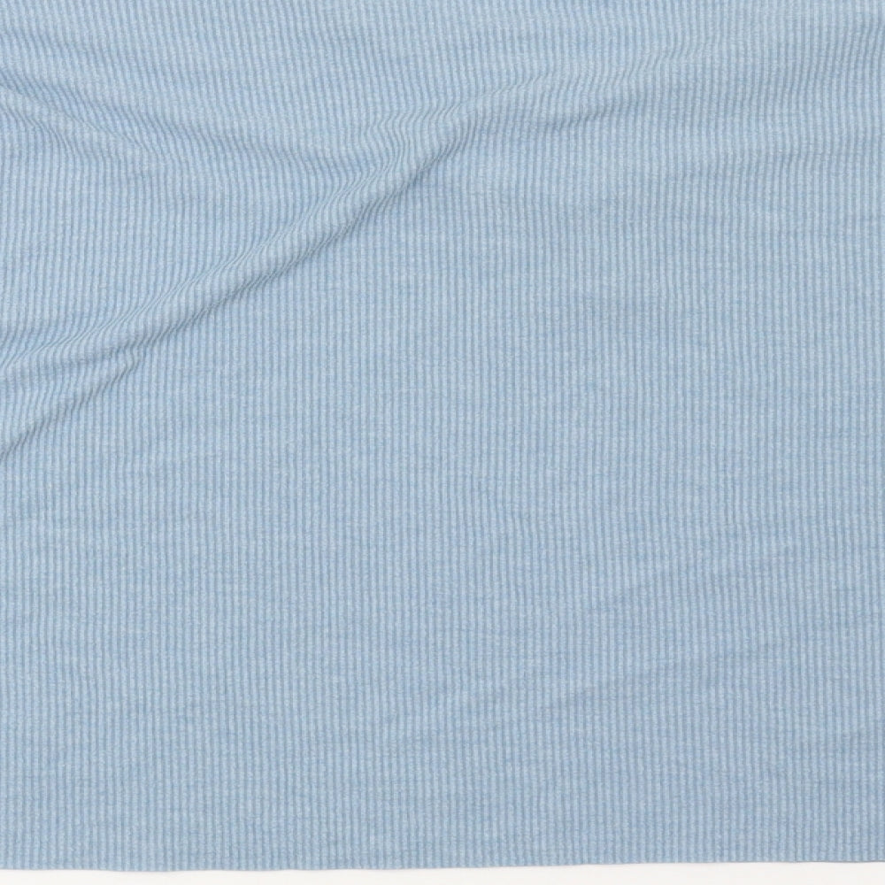 Topshop Womens Blue Pullover Sweatshirt Size 14