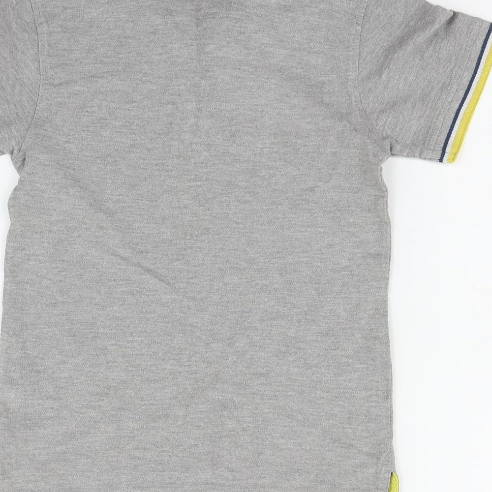 Debehams Girls Grey Basic T-Shirt Size 5-6 Years