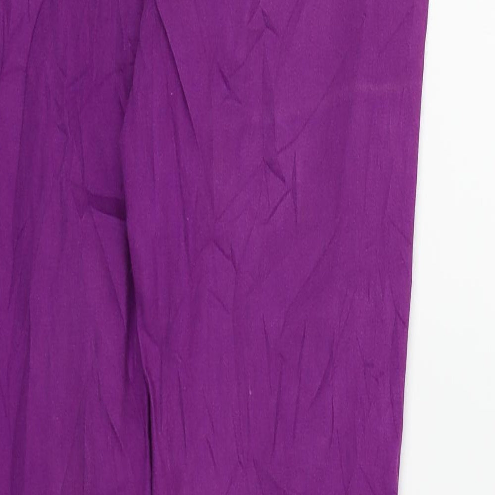 only Womens Purple Trousers Size 29 in L31 in