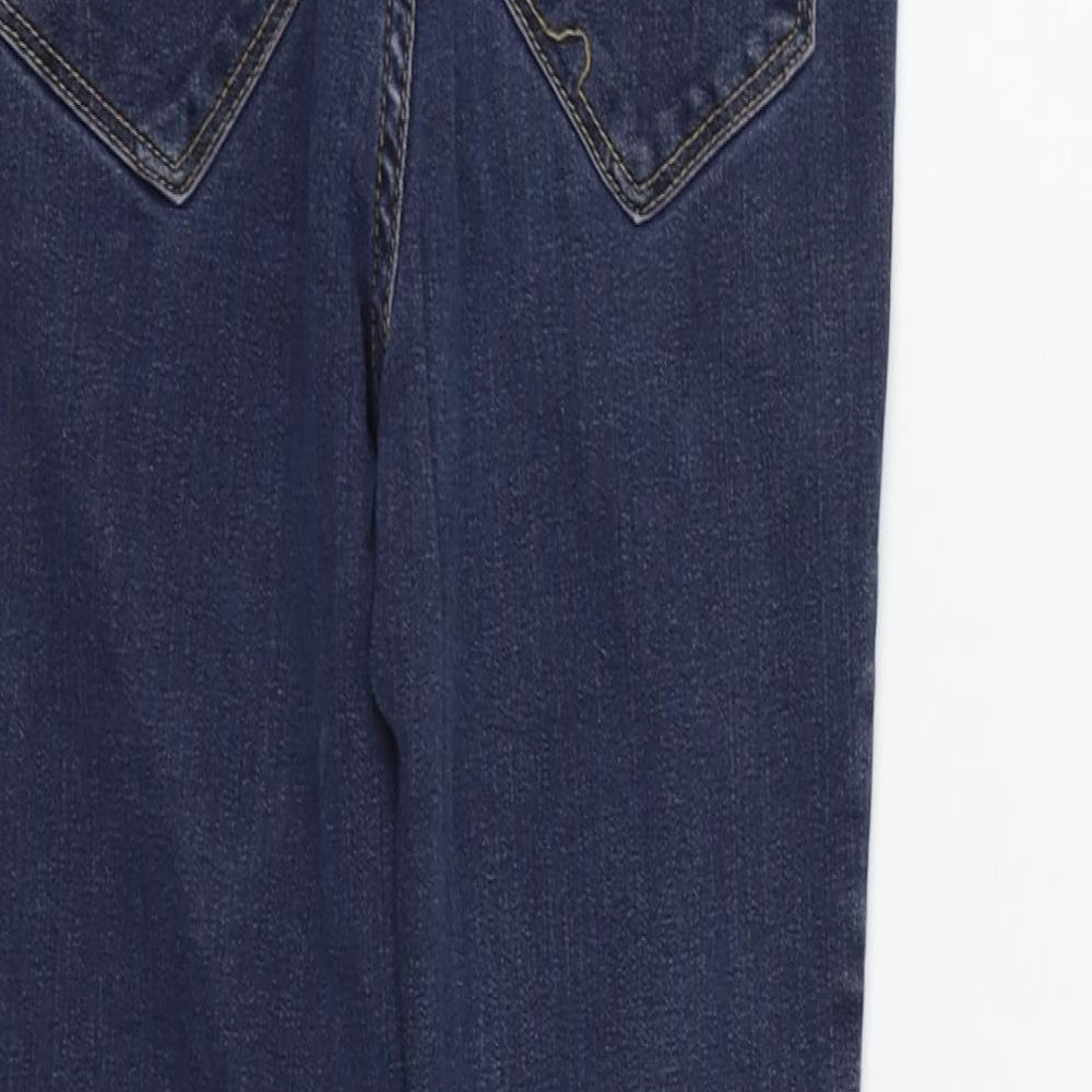 River Island Womens Brown Straight Jeans Size 8 L26 in