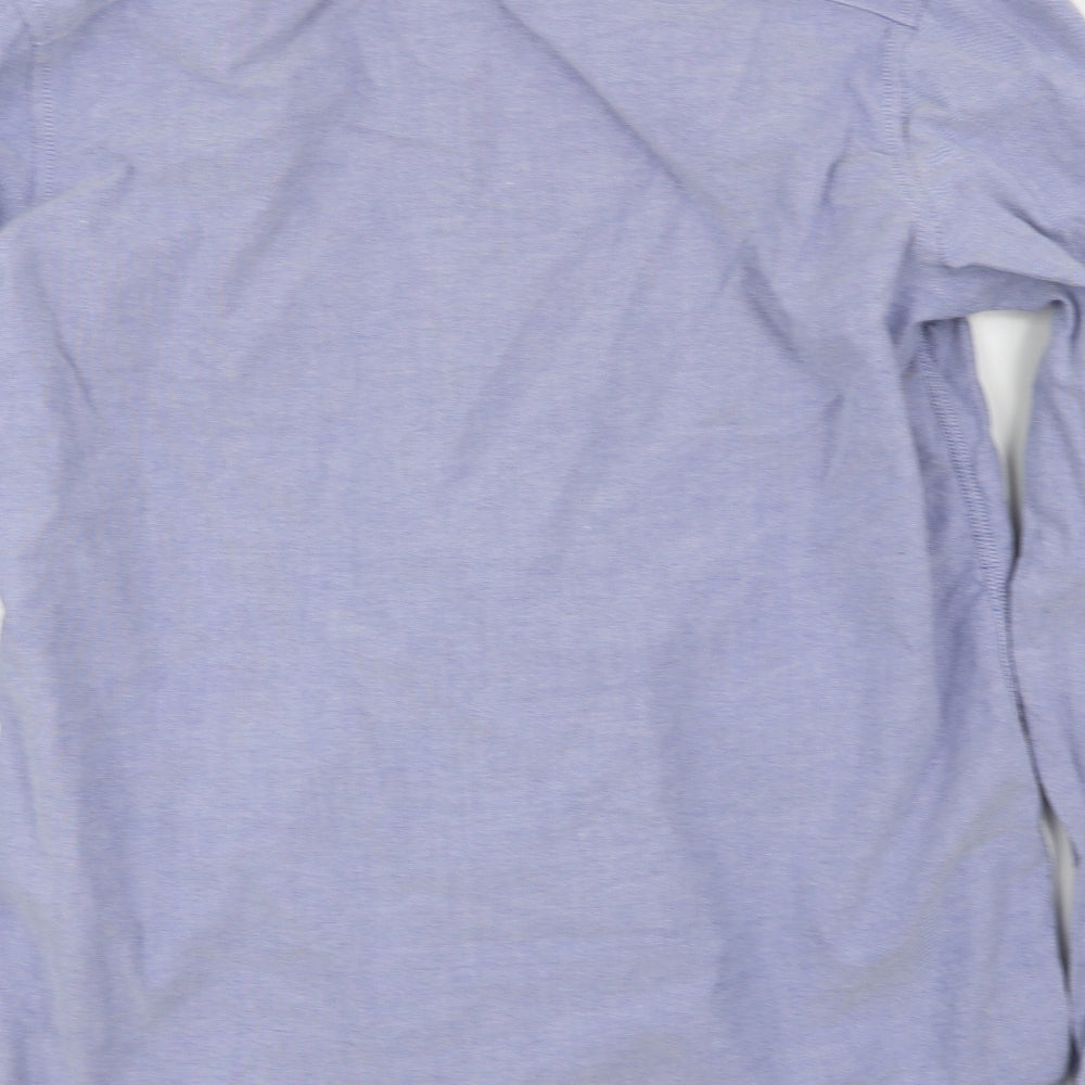 NEXT Mens Blue Dress Shirt Size M