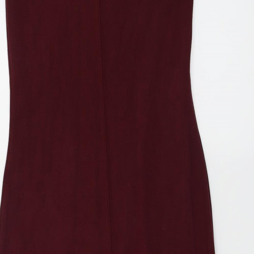 Topshop Womens Red Bodycon Size 8