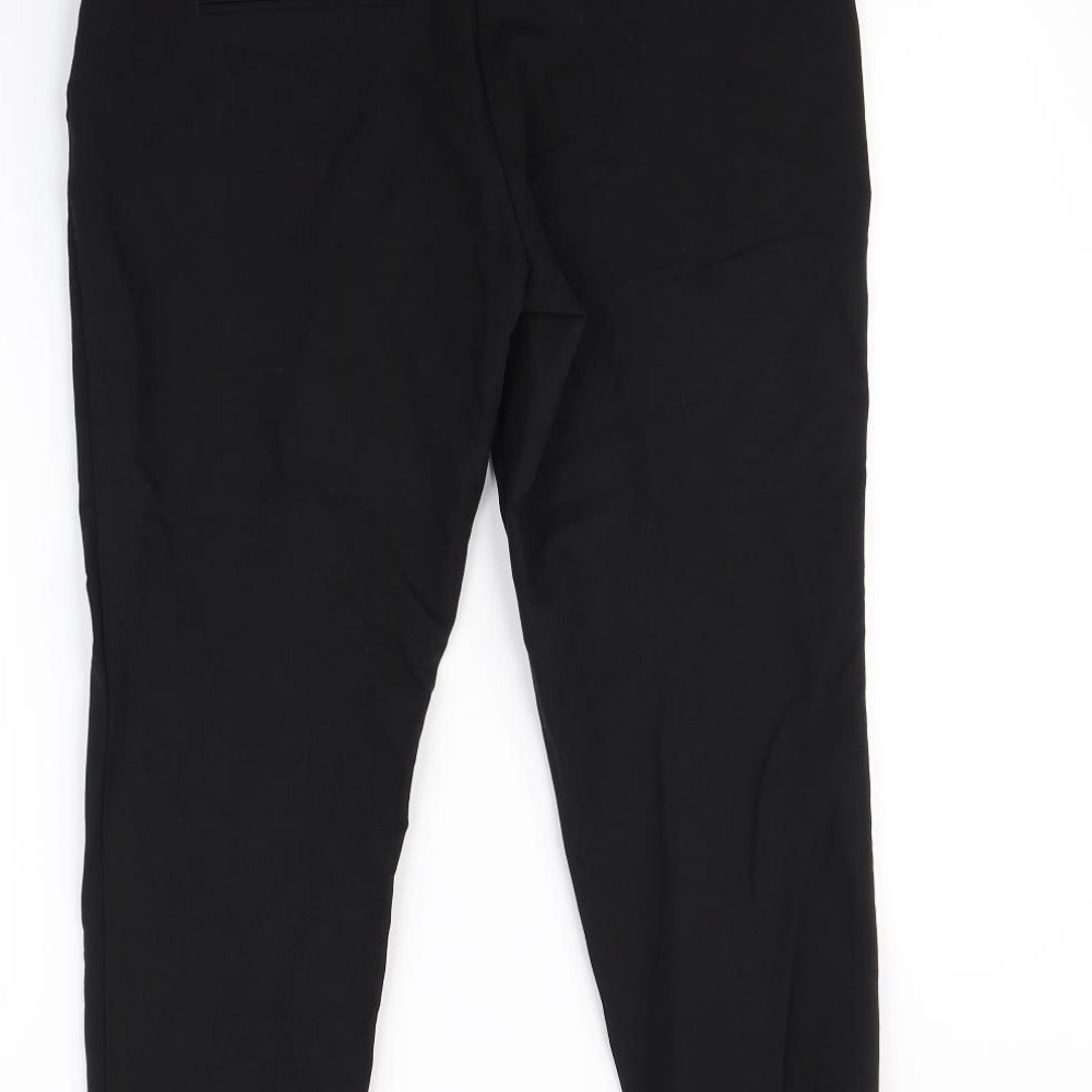 NEXT Womens Black Dress Pants Trousers Size 10 L28 in