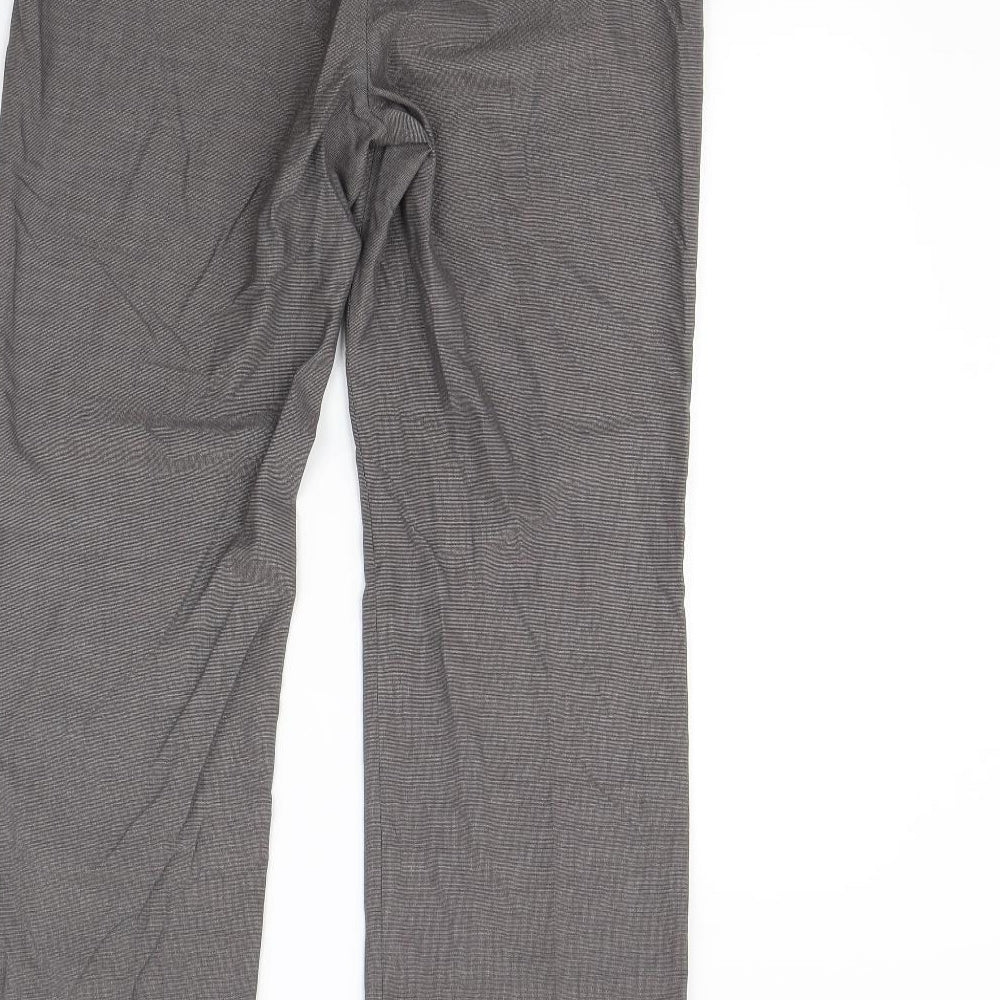 Preworn Womens Grey Dress Pants Trousers Size 30 in L30 in