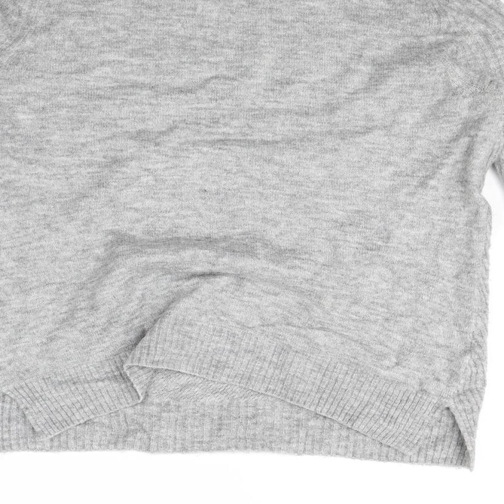 F&F Womens Grey Pullover Jumper Size 12